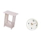 thumbnail image 5 of Mesita De Noche Con Reloj De Pared Moderno. Mesa Auxiliar Portátil Con Números Grandes. Reloj Silencioso Y Decorativo Para El Hogar O La Sala De Estar., 5 of 8