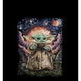 thumbnail image 2 of Men's Star Wars: The Mandalorian The Child Starry Night Tank Top Black Small, 2 of 5