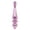 Pink, variant on Vickerman 14" Fuchsia Matte Finial Drop Christmas Ornament UV Treated with Drilled and Wired Cap, 2 per bag