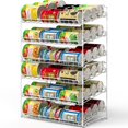 thumbnail image 4 of Organizador Can Rack para artículos domésticos sencillos, apilable, blanco, 4 of 7