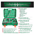 thumbnail image 2 of Juego De Herramientas Reparación Automóviles 82pzs Estuche VERDE, 2 of 5