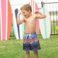 thumbnail image 4 of FORMRS Boys Swim Trunks Quick Dry Mesh Liner Boardshorts Sizes XS-XL, Mountains and Forests, 4 of 7