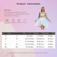 thumbnail image 5 of Aislor Womens Greek Toga Costume for Halloween Cosplay Costume Chiffon Sleeveless Dress Outfits Champagne XL, 5 of 7