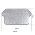 thumbnail image 2 of 360 All Weather Sunshade Ice Cover All Weather Windshield Cover Weather Force 360 Weatherforce Windshield Protector Weather Force 360 Windshield Cover Fits for Any Car, 2 of 3