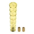 thumbnail image 1 of Perilla de Cambio de Cristal con Patrón de Diamante Unique Bargains, 20cm Universal para Palanca de Cambios de Vehículos Automáticos y Manuales con 2 Adaptadores Acrílico Amarillo, 1 Set, 1 of 1