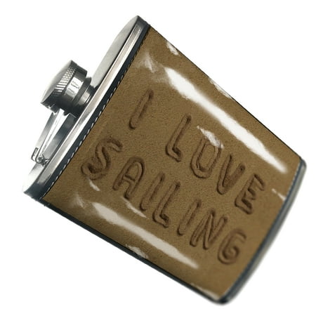 

NEONBLOND Flask I Love Sailing Sand on the beach