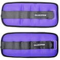 thumbnail image 2 of Pesas Signature Fitness para tobillo, muñeca y pierna, 1,13 kg, color morado, 2 of 7