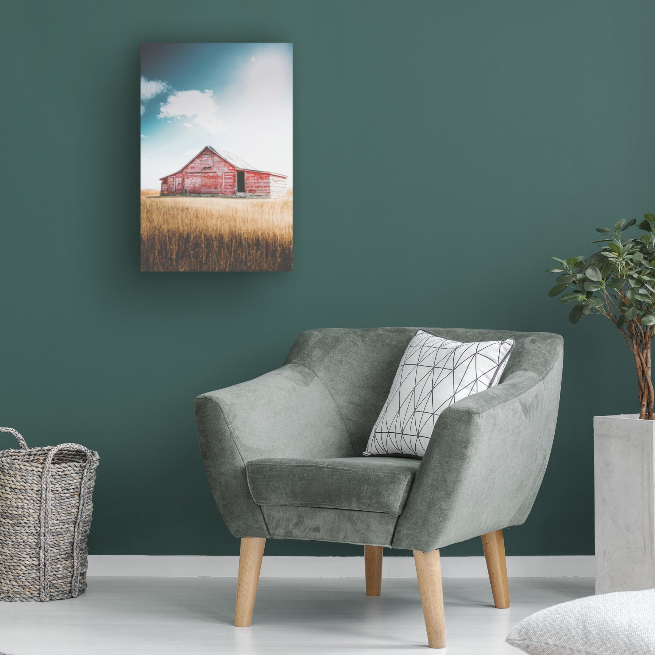 Canvas Wall Art - Annie Bailey Art 'Restoration' Wall Art for Living Room, Bedroom, or Office Décor by Trademark Fine Art - 16 x 24 Inches