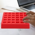 thumbnail image 4 of GOOHOCHY 2 Pcs Boîte de Tri de Pièces en Plastique Rouge avec Compartiments à Compartiments Multiples pour le Rangement des Pièces, 4 of 8