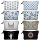 thumbnail image 2 of Neceser con estampado de mal de ojo para mujer, bolsa de aseo con estampado Digital, organizador de viaje, bolsa de maquillaje, estuche para lápices LIUWENJING unisex, 2 of 2