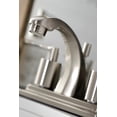 thumbnail image 4 of Kingston Brass KB4648SVL 4" Centerset Bathroom Faucet with Retail Pop-Up, Brushed Nickel, 4 of 5