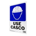 thumbnail image 2 of Letrero Para Pared Use Casco Hyko Plástico 35.5X22.9 Cm, 2 of 3