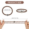thumbnail image 3 of 20 Pcs Boho Hair Tie Bracelets for Women, Pearl-detailed Hairband Bracelet, Dual-Use Hair Ties for Thick Hair, Non-damage Hair Elastics, 5 Styles, 4 Colors for Each,DIY Hand Tools Kits,Springtok, 3 of 5