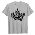thumbnail image 4 of T-shirt à Manches Pointues Imprimé Mode Décontracté pour Femmes, 4 of 5