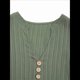 thumbnail image 5 of Vestido Camisero Sin Mangas de Verano 2025 para Mujer, Cuello en V, Informal, Midi, Verde, Talla S, 5 of 10