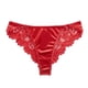 thumbnail image 3 of Women S Sexy Lace Briefs Panties Bowknot Underwear For All Season Mid-Rise Ultra Thin G-String See-Through Sexy Lingerie, 3 of 5