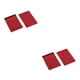 thumbnail image 4 of Qarigey Porta pasaporte con bloqueo RFID Cartera de mano Compacto Exquisito Organizador de identificación Estuches para documentos Hombres Rojo 2Conjunto, 4 of 6