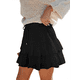 thumbnail image 2 of Falda Pantalón Estilo Bohemio con Volantes y para Mujer, Estilo Informal, de Cintura Alta, Color Negro, Talla M, 2 of 8