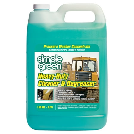 Simple Green 1 gal. Heavy Duty Cleaner and Degreaser Pressure Washer (Best Degreaser For Parts Washer)