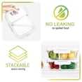 thumbnail image 3 of [Recipientes para preparación de comidas] M MCIRCO Glass, paquete de 5, 1,1 L, 2 compartimentos, 3 of 6