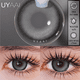 thumbnail image 1 of UYAAI 1 par de lentes de contacto de color para ojos Lentes con dioptrías Lentes de miopía Lentes de contacto verdes Lentes azules Lentes de Halloween, 1 of 5