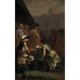 thumbnail image 3 of Nicolai Abraham Abildgaard 16x24 Black Modern Framed Museum Art Print Titled - Magnus Stenbock Surenders the Fortress of Tonningen to Frederik IV in 1714 (1785), 3 of 5