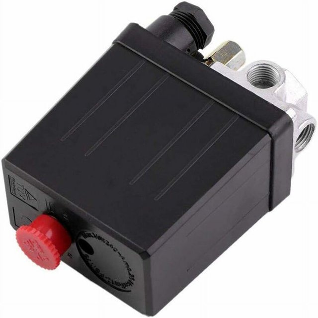 Válvula de Control NQ Interruptor de Presión Compresor de Aire 90 PSI a 125 PSI