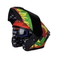 thumbnail image 4 of Casco Integral EDGE Boston negro con Visor Doble Antivaho Certificado DOT para Motocicleta, 4 of 5