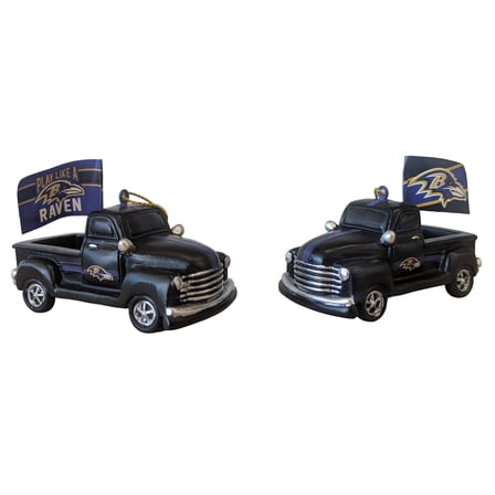 Baltimore Ravens Hangable 3" Rally Truck Two-Piece Statue Set