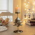 thumbnail image 1 of Window Gold Ornament Vintage Iron Candle Tray, 1 of 6