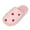 Pink, variant on Women's Slippers Open Back Flat with Cute Heart Embroidery Print Thick Soft Fuzzy Warm Fleece Lining Non-Slip Cushioned Home Slides Romantic Cozy Footwear for Valentine's Day Gift