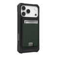 thumbnail image 2 of UAG Slim Wallet PU Vegan Leather 5 Cards Holder with Kickstand, Metropolis Magnetic Wallet Compatible with MagSafe for iPhone & Galaxy, Olive, 2 of 7