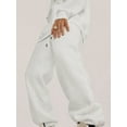thumbnail image 3 of Inevnen Women Sweatsuits Sets 2 Piece Outfits Cropped Hoodie Sweatshirt and Sweatpants Long Joggers with Pockets, 3 of 9