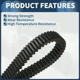thumbnail image 5 of Drive Belt V-Belt No.0823231 for Arctic Cat 1000 2010 2011 2012 2013 2014 2015 2016 2017 ATV UTV, 5 of 7