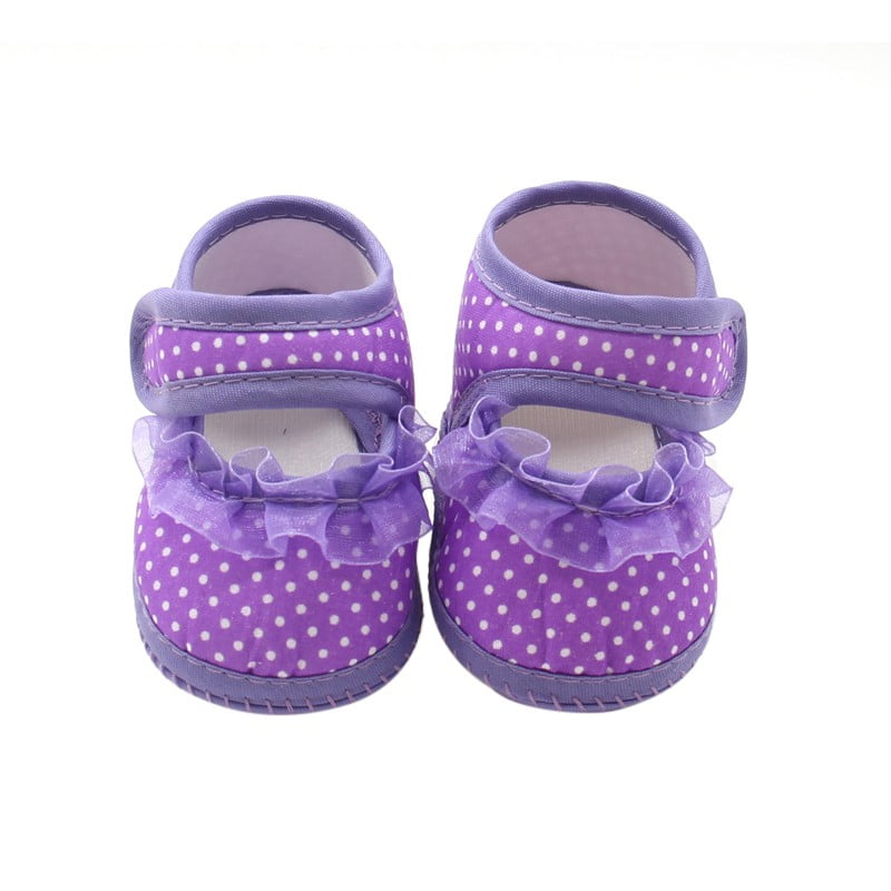 Fymall Newborn Baby Girl Mesh Soft Sole Crib Shoes Prewalker 018M