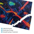 thumbnail image 3 of Disketp Neon City Map Custom Puzzle Personalized Puzzles 1000 Pieces, Customized Picture Puzzle for Adult and Teens((29.5×19.7in, Vertical), 3 of 9