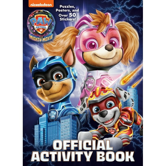 Pre-Owned Paw Patrol: The Mighty Movie: Official Activity Book (Paperback) 0593305523 9780593305522