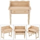 thumbnail image 5 of Muebles de sala de estar de casa de muñecas, modelo de muebles en miniatura, escritorio de casa de muñecas de madera, miniaturas de casa de muñecas, tecnología innovadora, 5 of 8