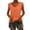 Orange427, variant on Rggeeun Women T-Shirts Sleeveless Solid Color V-Neck Loose Shirt Soft Everyday Basic Tank Top Comfortable Casual Top For Ladies，L，Orange