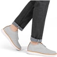 thumbnail image 3 of Zapatos Semiformales BMNY Para Hombre Con Cinta Tipo Choclo Gris Talla 27.5, 3 of 4