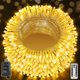 thumbnail image 1 of Cadena de luces Ollny de 80 m, 800 LED, color blanco cálido, resistente al agua, 120 V, 1 of 7