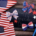 thumbnail image 5 of Patriotic Ribbon American Flag Ribbon Patriotic Ribbon For Wreath Red White And Blue Wired Ribbon Patriotic Wired Ribbon Americana Ribbon 4th Of July Ribbon Wired Flag Ribbon, 5 of 9