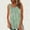 Green, variant on Luxalzxs Women's Summer Casual Fashion Loose Solid Color Sleeveless Crew Neck Tank Top sequin Shirts Blouses