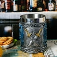 thumbnail image 4 of Medieval Blue Dragon D&D Game Mug of Throne Merchandise Beer Steins Viking Tankard Mug Stainless Coffee Cup Gift Mugs for Men Dragon Collector Themed Party Decoration, 4 of 10