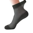thumbnail image 2 of Hanerdun 12 Pairs Men Thin Crew Socks, Dark Gray, Size 6-10, 2 of 5