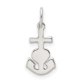 thumbnail image 6 of Auriga Fine Jewelry 925 Sterling Silver Hope, Faith, and Charity Charm Pendant for Women (L -15mm, W -7mm), 6 of 6