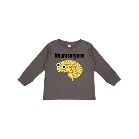 

Inktastic Neurosurgeon Brain Gift Toddler Boy or Toddler Girl Long Sleeve T-Shirt