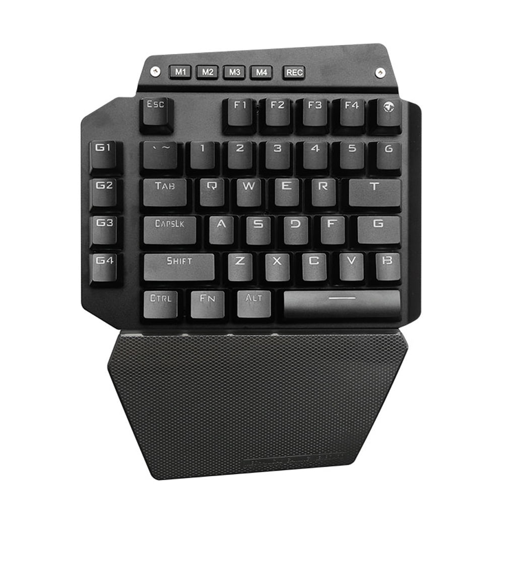 44 Keys Mechanical Gaming Keyboard Replacement RGB LED Backlit Outemu Switch Full for Key Macro Defines One-hand Keyboar