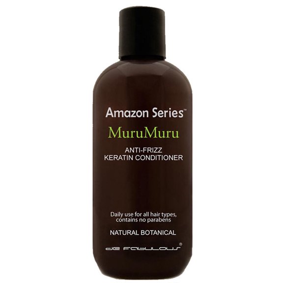 De Fabulous Amazon Series MuruMuru Anti-Frizz Keratin Conditioner Daily Use For All Hair Types 33.8 Ounce 1000 Milliliters