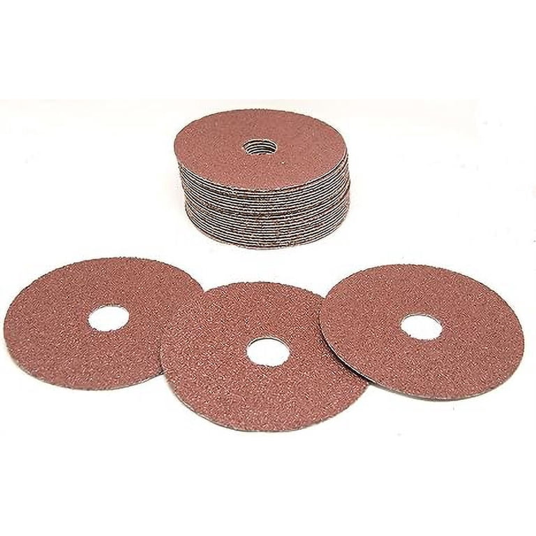 4.5 Ceramic Resin Fiber Disc 36 Grit 4-1/2 Grinding & Sanding Discs Pack of 50